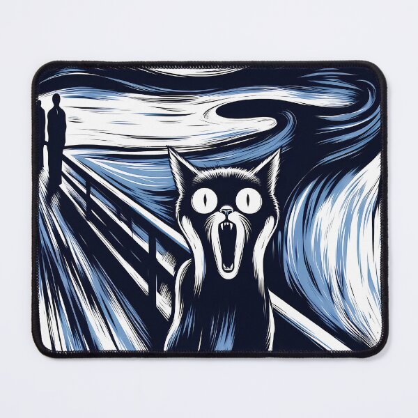 Item preview, Screaming Cat designed and sold by OzzFrequency.