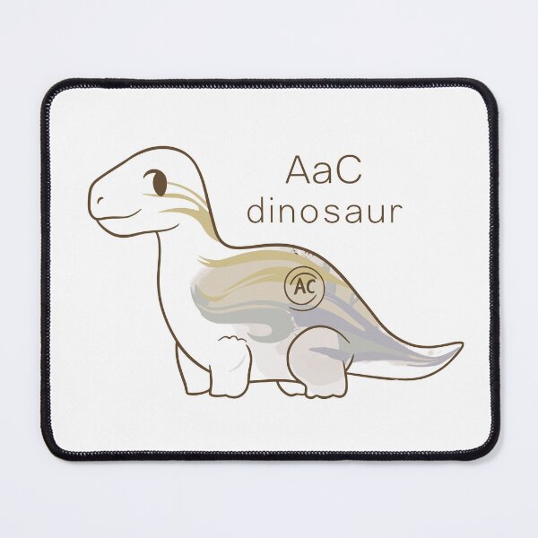 Item preview, Minimalist AAC Dinosaur with Soft Gradient designed and sold by Witcrafters.