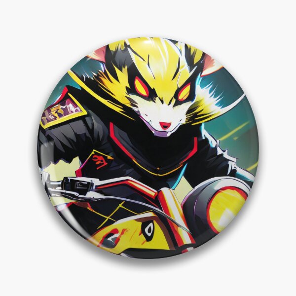 Item preview, Samurai Rat on a Motorcycle designed and sold by BADESIGNZZ.