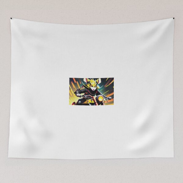 Item preview, Samurai Rat on a Motorcycle designed and sold by BADESIGNZZ.