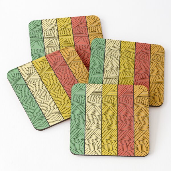 Item preview, African Woven Stripe Pattern designed and sold by AriLady.