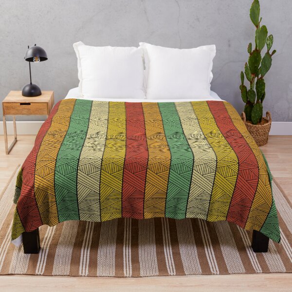 Item preview, African Woven Stripe Pattern designed and sold by AriLady.