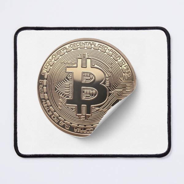 Item preview, Real bitcoin coin sticker style designed and sold by Bitcoinomnis.