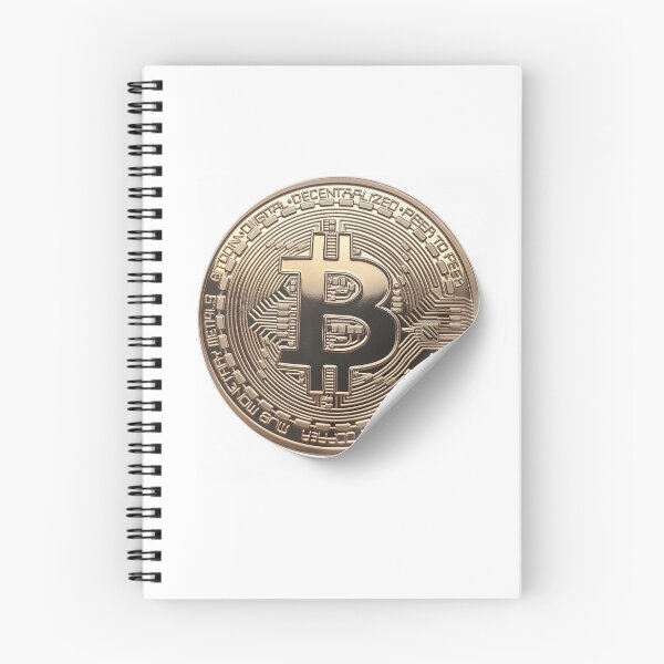 Item preview, Real bitcoin coin sticker style designed and sold by Bitcoinomnis.