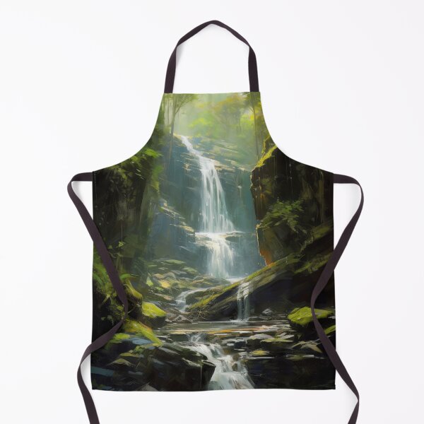 Item preview, Hidden Waterfall Painting designed and sold by InsanseCreation.