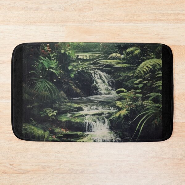 Item preview, Hidden Waterfall Painting designed and sold by InsanseCreation.