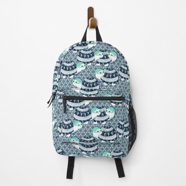 Item preview, Little turtles, Gray-blue background designed and sold by Alex Blud.