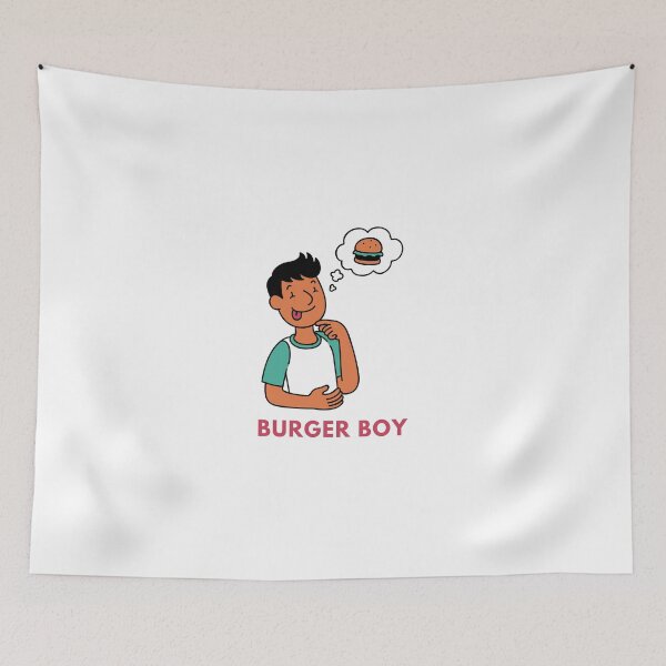 Item preview, Burger Boy designed and sold by ridnaledesigner.