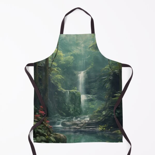 Item preview, Hidden Waterfall Painting designed and sold by InsanseCreation.