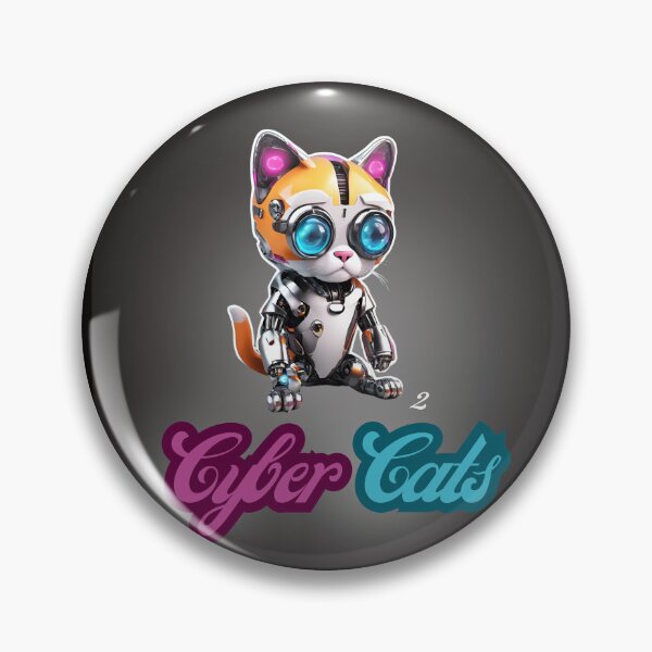 Item preview, Cyber Cats - Cyber Cat 2 designed and sold by Monika Turemka.