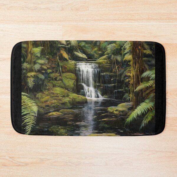 Item preview, Hidden Waterfall Painting designed and sold by InsanseCreation.
