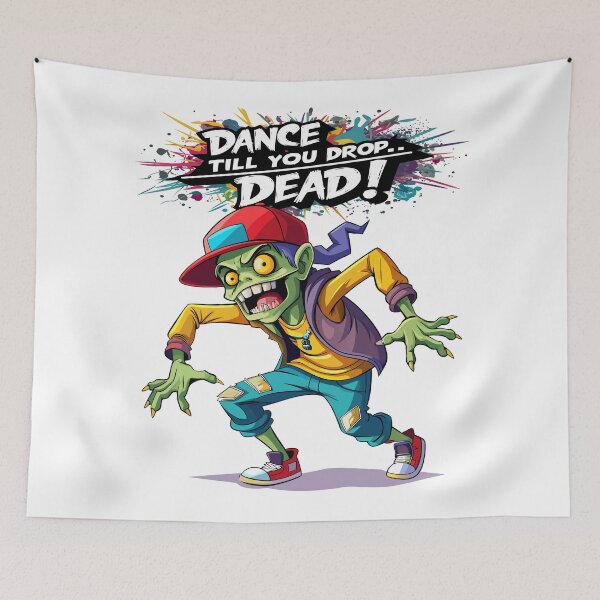Item preview, Zombie Dance Craze : Hip-Hop to the Grave designed and sold by Susacha.