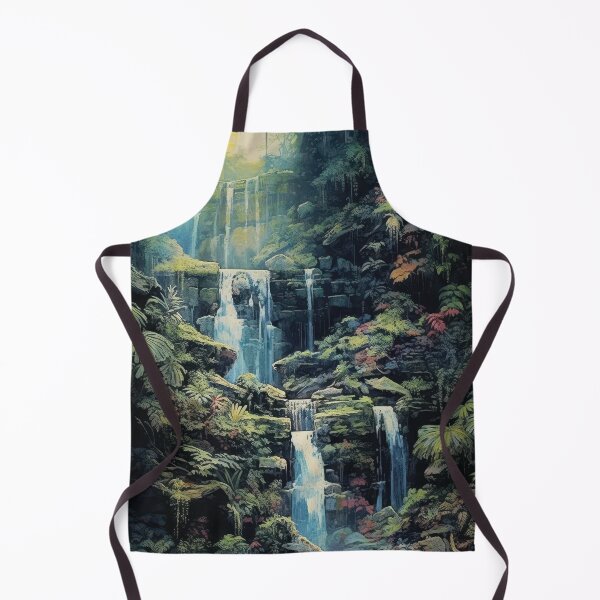 Item preview, Hidden Waterfall Painting designed and sold by InsanseCreation.