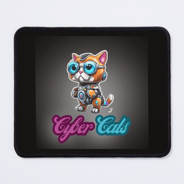 Item preview, Cyber Cats - Cyber Cat 3 designed and sold by Monika Turemka.