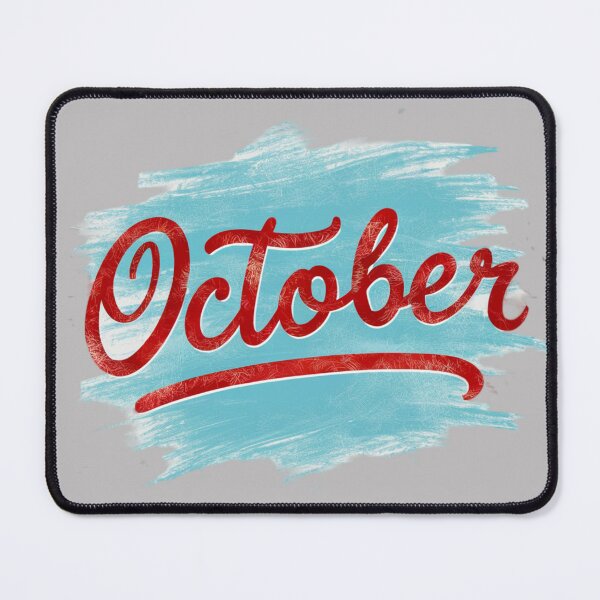 Item preview, October designed and sold by 123ks.