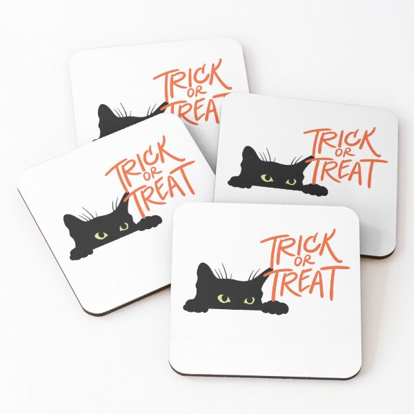 Item preview, Halloween cat Character Collection - Get Your 'Boooo!' Designs on Redbubble! designed and sold by MiszungART.