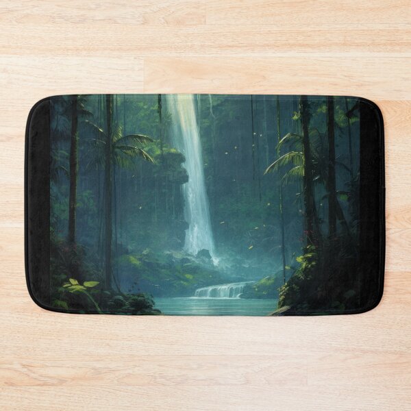 Item preview, Hidden Waterfall Painting designed and sold by InsanseCreation.