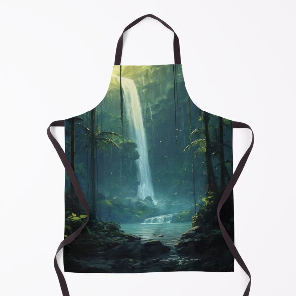 Item preview, Hidden Waterfall Painting designed and sold by InsanseCreation.