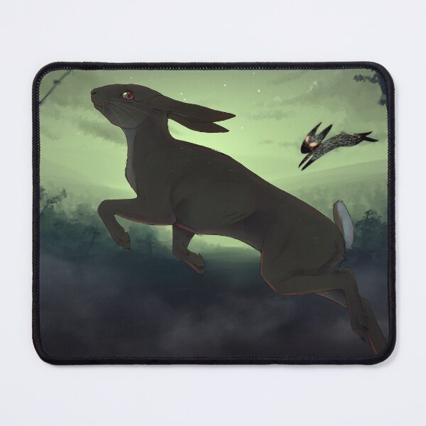 Item preview, Rabbit and black rabbit of Inlé - Green designed and sold by Midpal.
