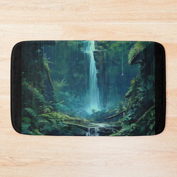 Item preview, Hidden Waterfall Painting designed and sold by InsanseCreation.