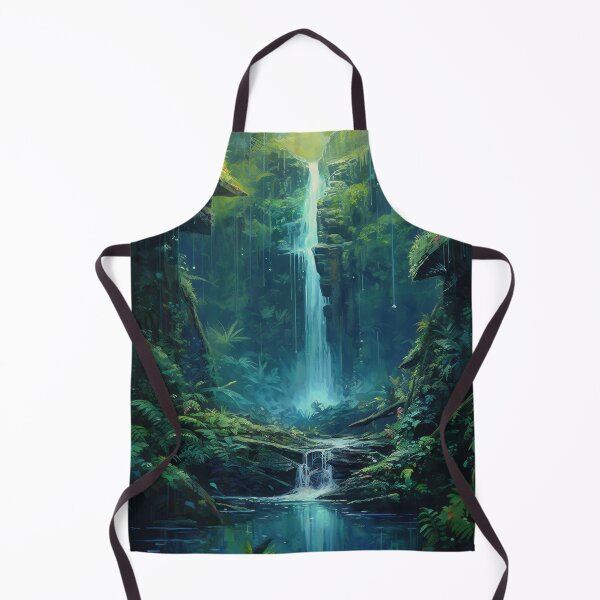 Item preview, Hidden Waterfall Painting designed and sold by InsanseCreation.