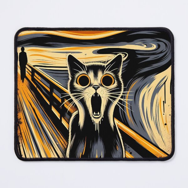 Item preview, Screaming Cat designed and sold by OzzFrequency.