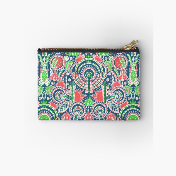 Item preview, Floral Folk Style Stylization, Emerald Red Version designed and sold by Alex  Blud.