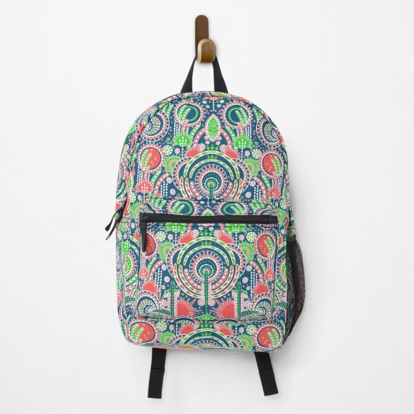 Item preview, Floral Folk Style Stylization, Emerald Red Version designed and sold by Alex  Blud.