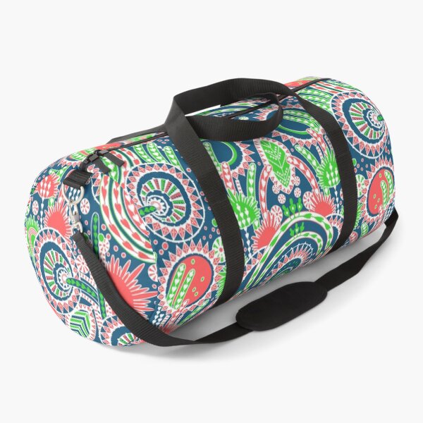 Item preview, Floral Folk Style Stylization, Emerald Red Version designed and sold by Alex  Blud.