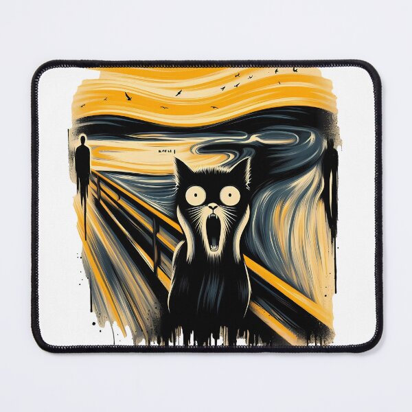 Item preview, Screaming Cat designed and sold by OzzFrequency.