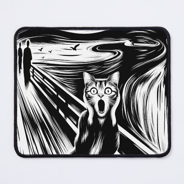 Item preview, Screaming Cat designed and sold by OzzFrequency.