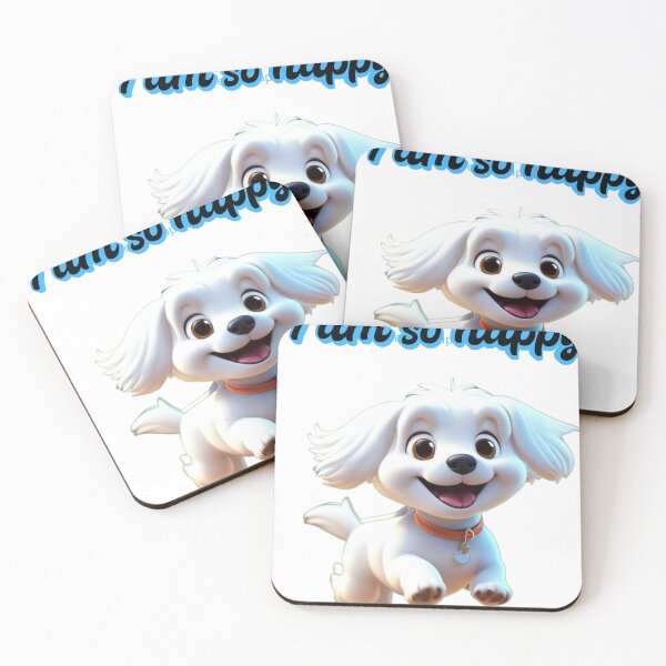 Item preview, happy dog designed and sold by AImarioart.