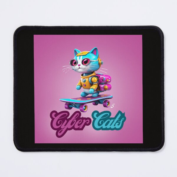 Item preview, Cyber Cats - Cyber Cat 5 designed and sold by Monika Turemka.