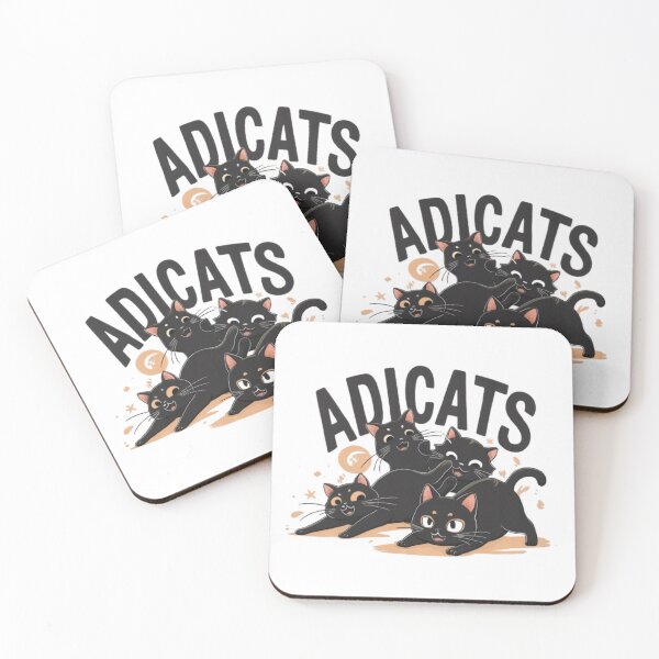 Item preview, ADICATS designed and sold by 123ks.