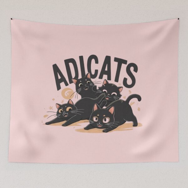Item preview, ADICATS designed and sold by 123ks.