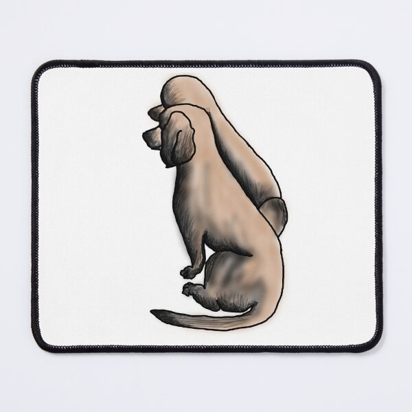 Item preview, Two dogs sitting together designed and sold by Nuynuyshop.