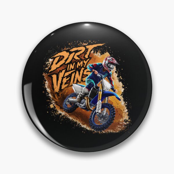 Item preview, Dirt Bike Motocross Motorcycle - "Motocross Mania: Dirt Bike Adventure" designed and sold by stickercuffs.