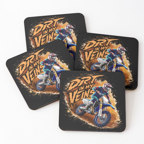 Item preview, Dirt Bike Motocross Motorcycle - "Motocross Mania: Dirt Bike Adventure" designed and sold by stickercuffs.