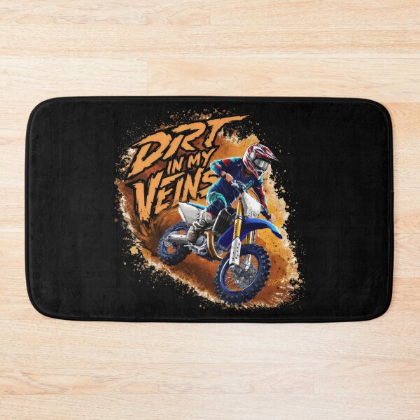 Item preview, Dirt Bike Motocross Motorcycle - "Motocross Mania: Dirt Bike Adventure" designed and sold by stickercuffs.