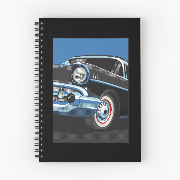 Item preview, 57 Chevy in black designed and sold by candc-retro.