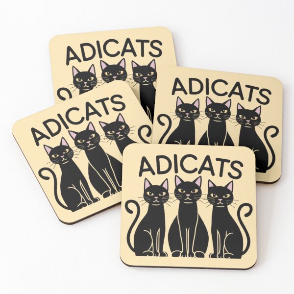 Item preview, ADICATS designed and sold by 123ks.