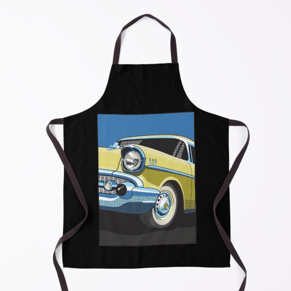 Item preview, 57 Chevy in yellow designed and sold by candc-retro.