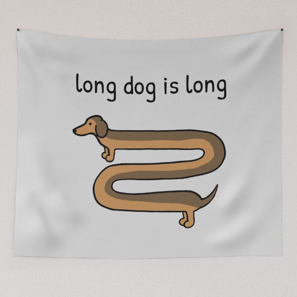 Item preview, Long dog is long designed and sold by Purr95.