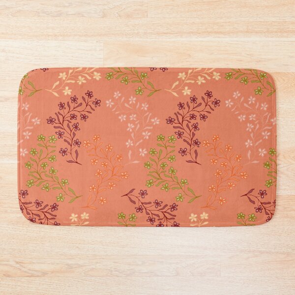 Item preview, Floral wall - pink coral designed and sold by SerahO.