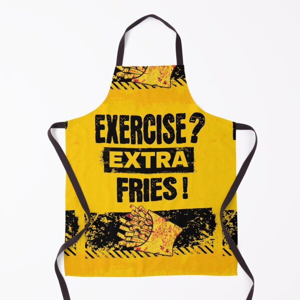 Item preview, Exercise? Extra Fries! designed and sold by Syrupulse.