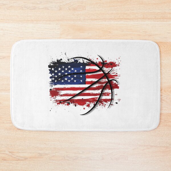 Item preview, fusion of the usa flag with a basketball designed and sold by Micapox.