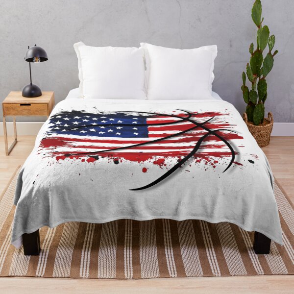 Item preview, fusion of the usa flag with a basketball designed and sold by Micapox.