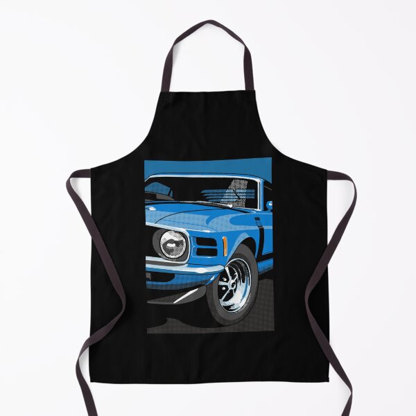 Item preview, 70 boss mustang in blue designed and sold by candc-retro.