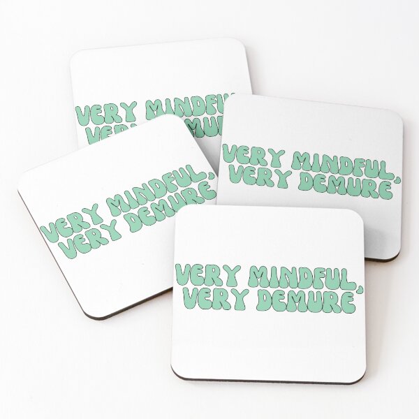 Item preview, Very Mindful, Very Demure groovy green font designed and sold by limitLIS.