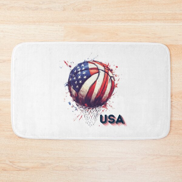 Item preview, Basketball ball inspired by the USA flag designed and sold by Micapox.